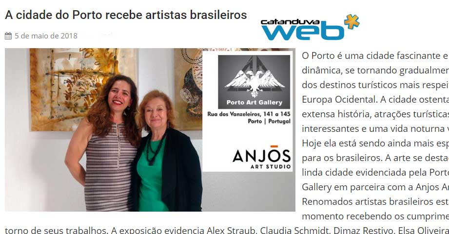 A cidade do Porto recebe artistas brasileiros