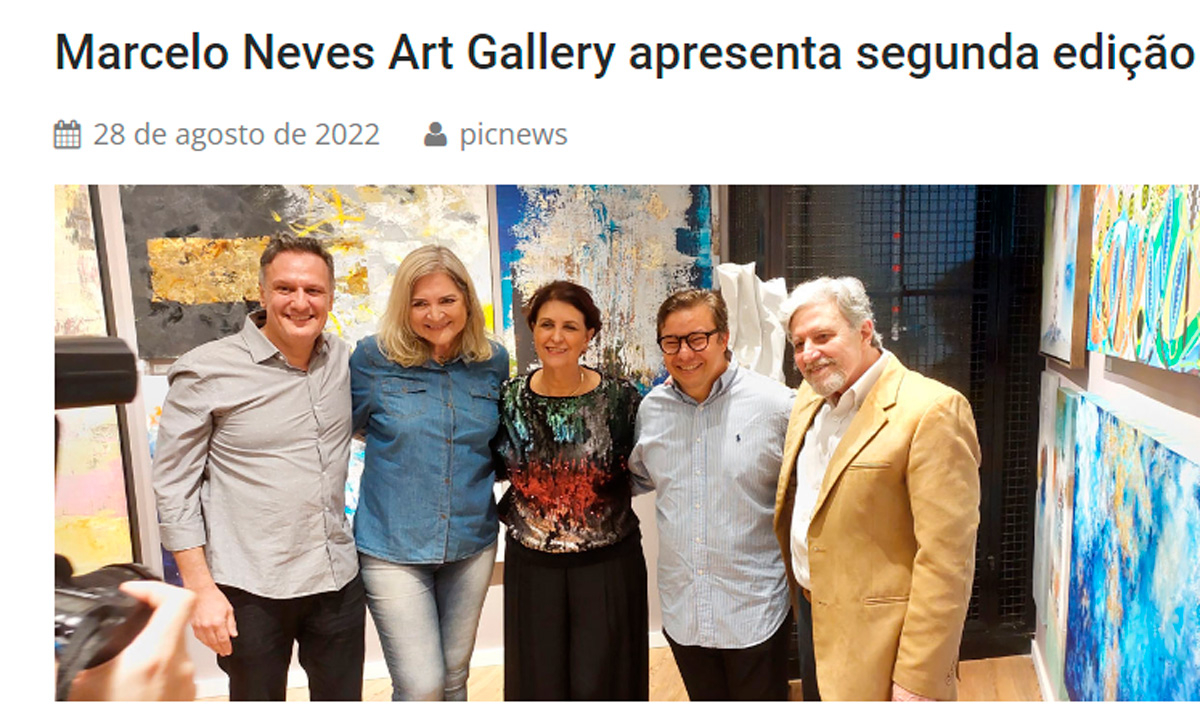 Marcelo Neves Art Gallery apresenta segunda edição da exposição Todos Juntos na Arte